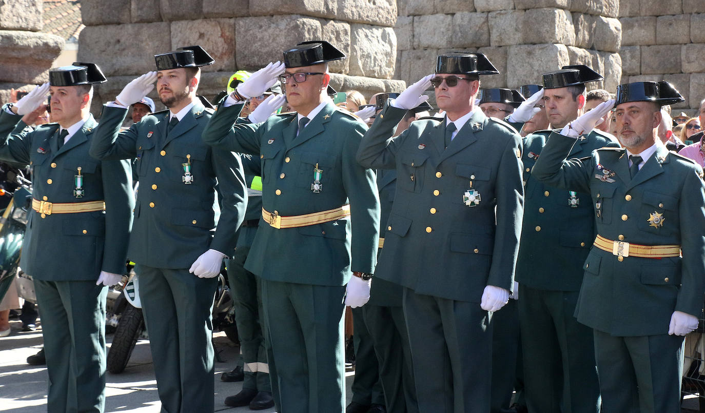 Fiesta de la Guardia Civil en Segovia 