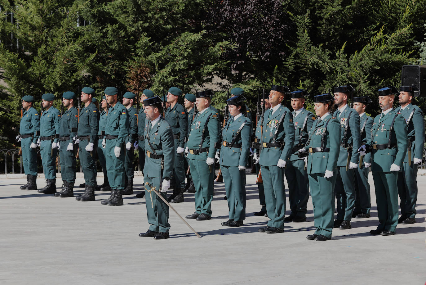 Fotos: Fiesta de la patrona de la Guardia Civil en Palencia