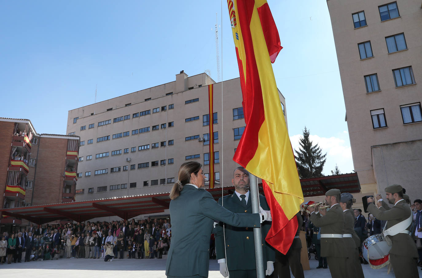 Fotos: Fiesta de la patrona de la Guardia Civil en Palencia