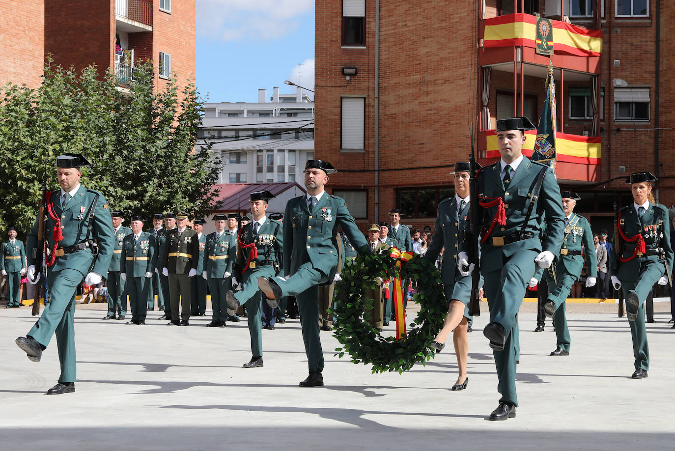 Fotos: Fiesta de la patrona de la Guardia Civil en Palencia