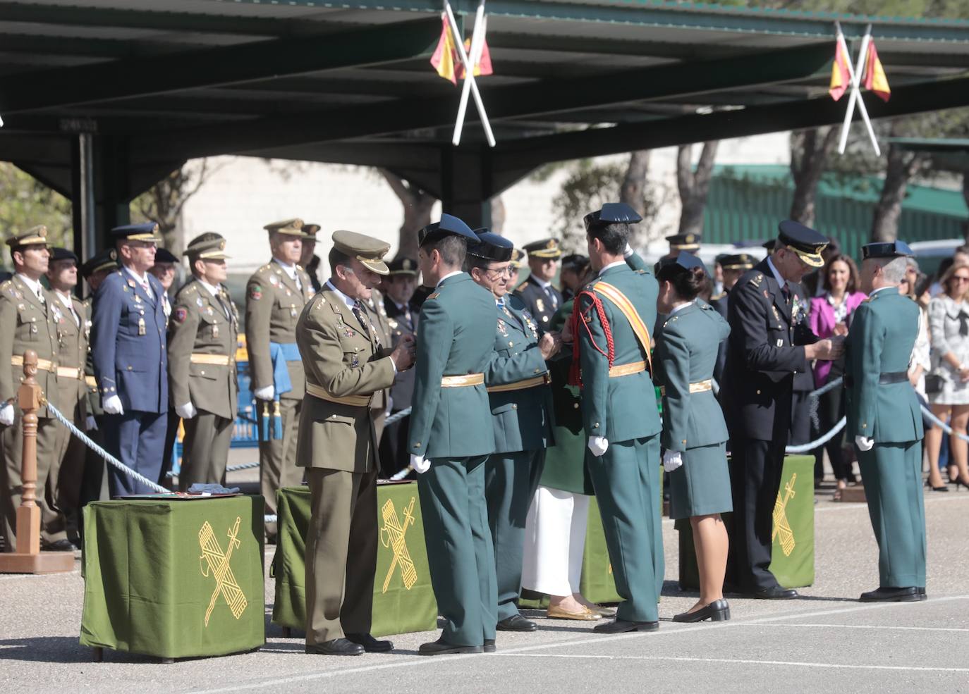Fotos: La fiesta de la patrona de la Guardia Civil en Valladolid, en imágenes (1/2)