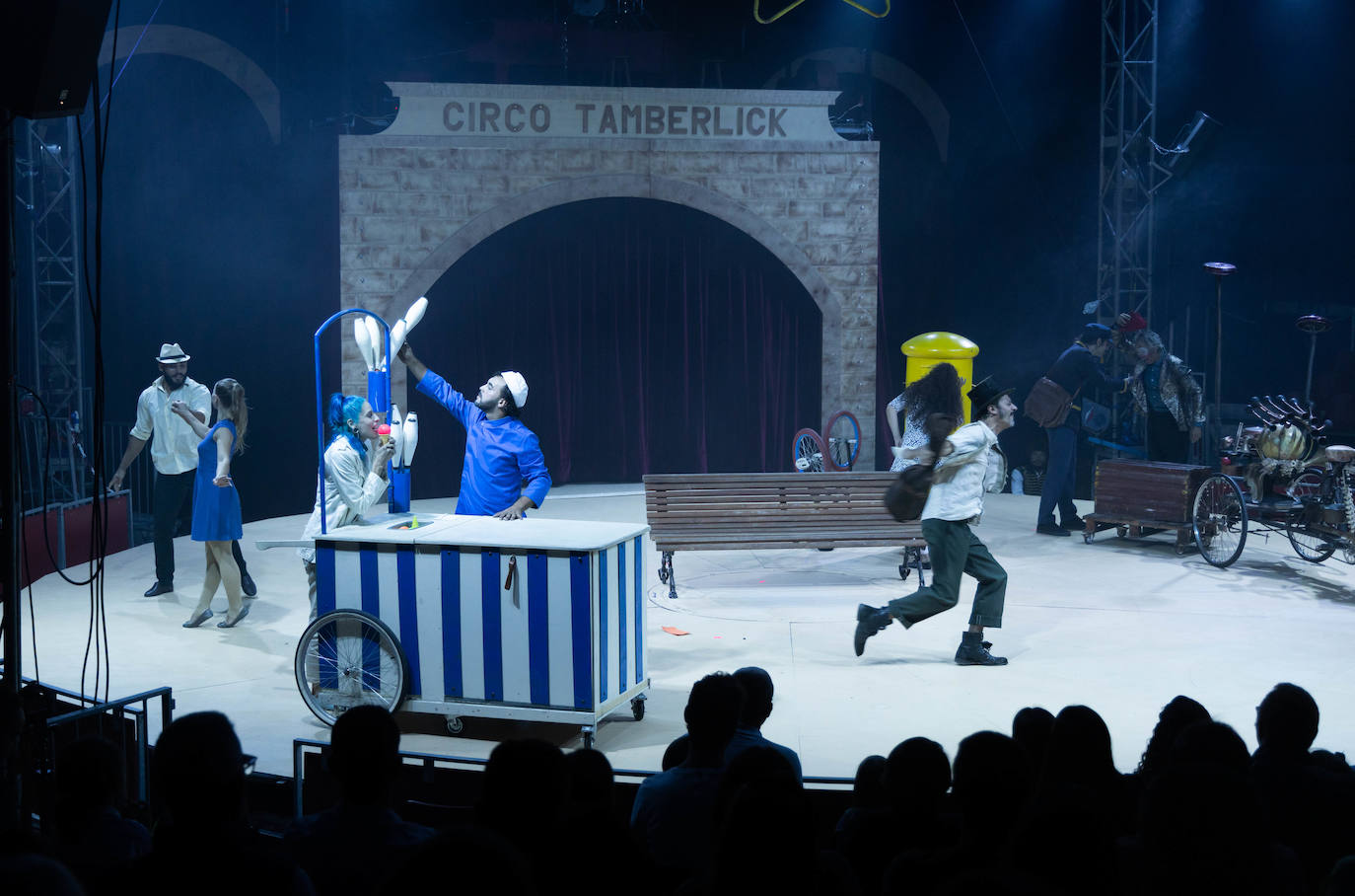 Fotos: El circo Tamberlick, desde dentro