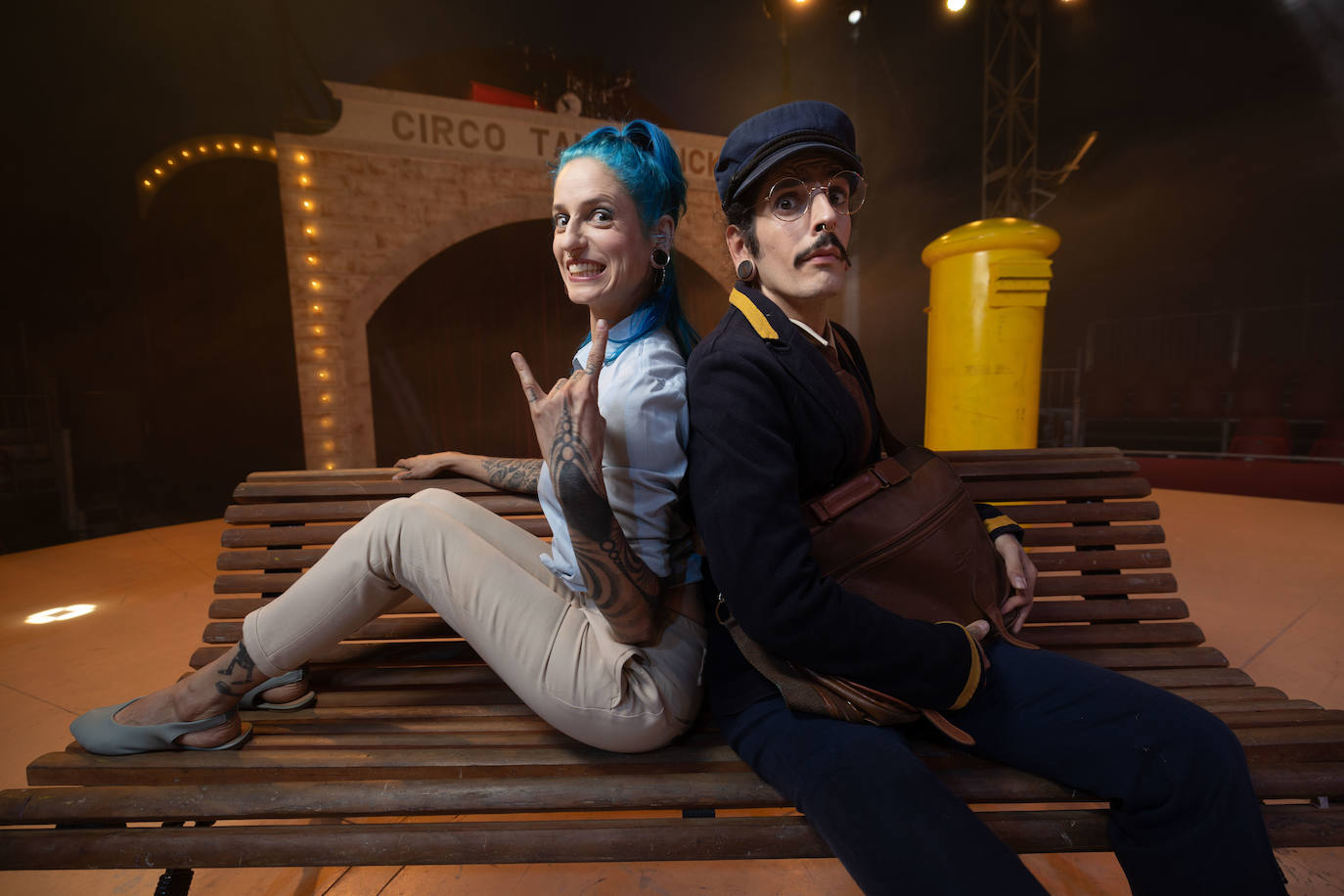 Fotos: El circo Tamberlick, desde dentro