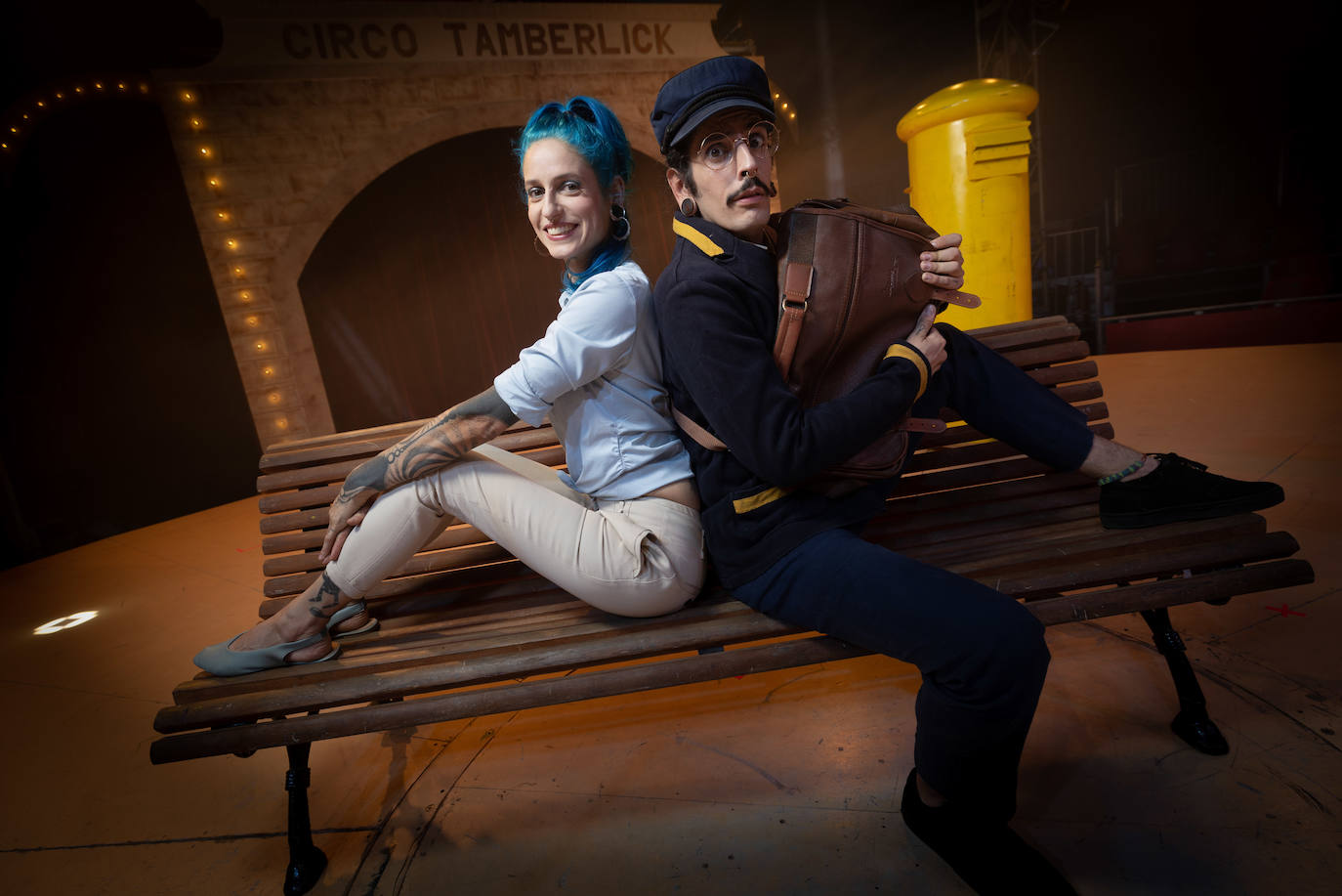 Fotos: El circo Tamberlick, desde dentro