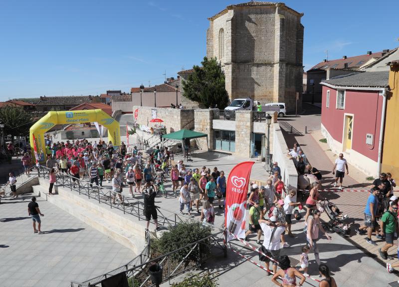 Vista de Villalobón, en una reciente iniciativa solidaria. 