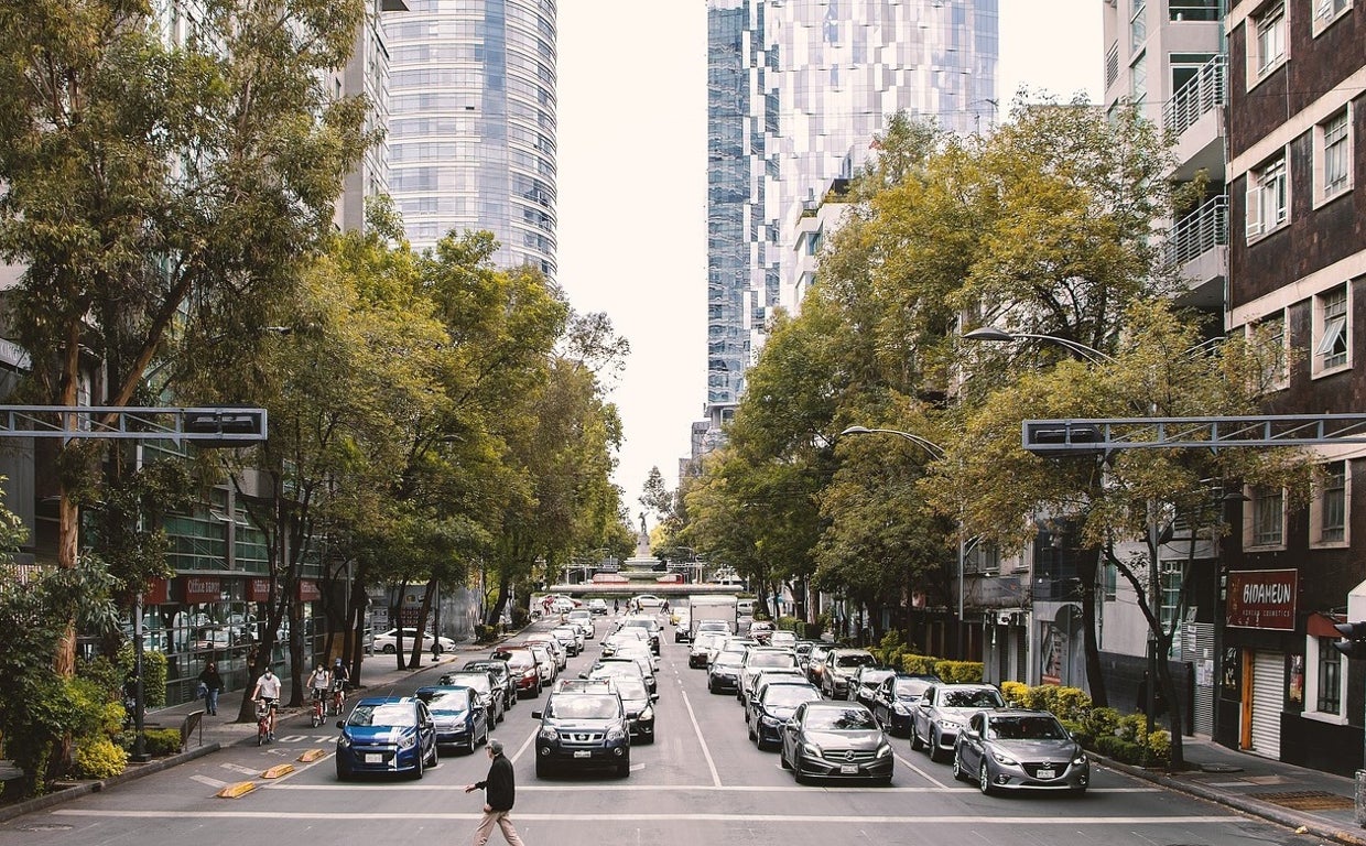 Atasco en una ciudad