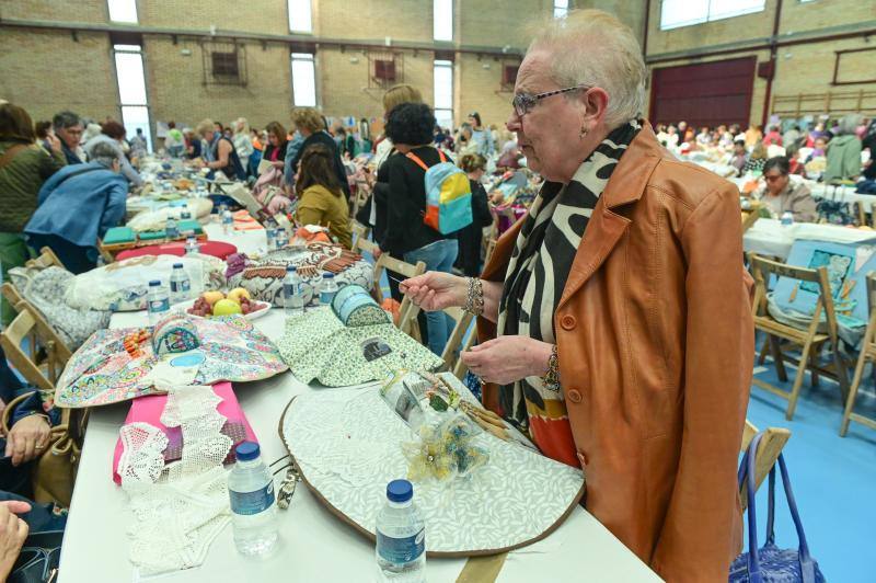 Fotos: El encuentro de encajeras de bolillos en Valladolid