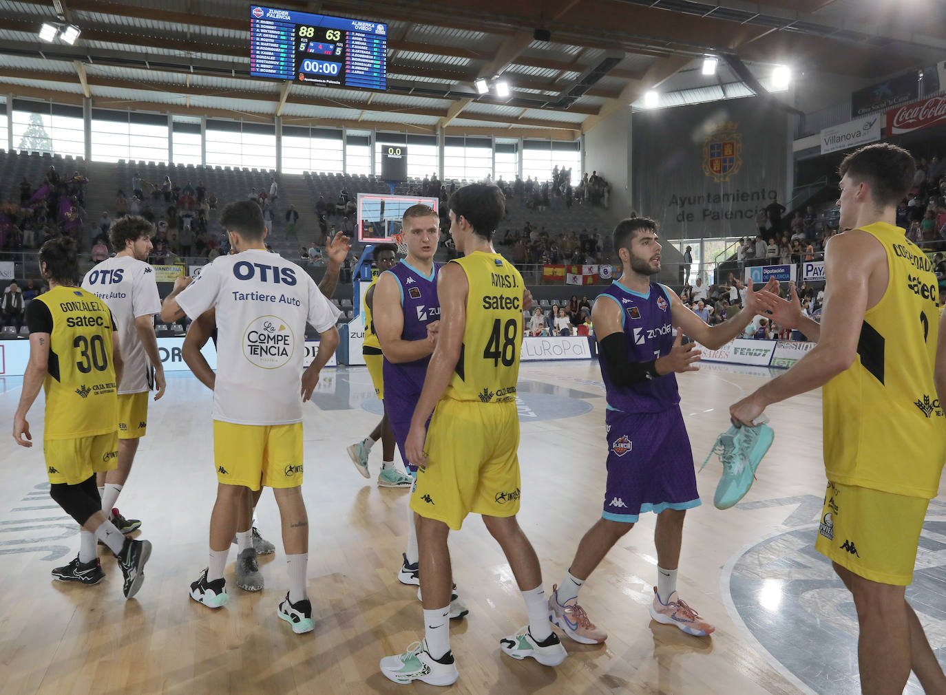 Fotos: Zunder Palencia 88- Alimerka Oviedo 63