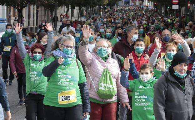 Participantes en la marcha del año pasado. 