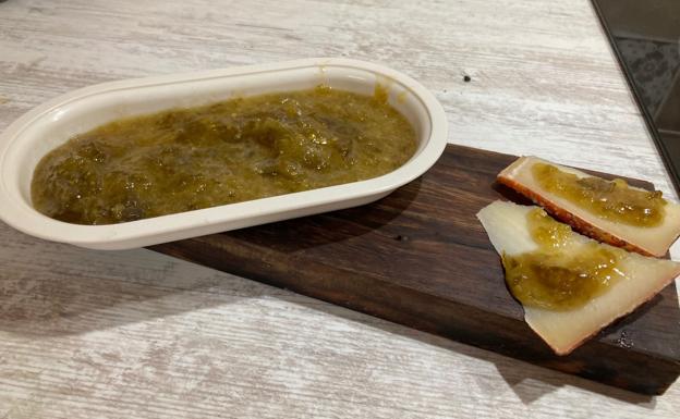 Mermelada de tomate verde