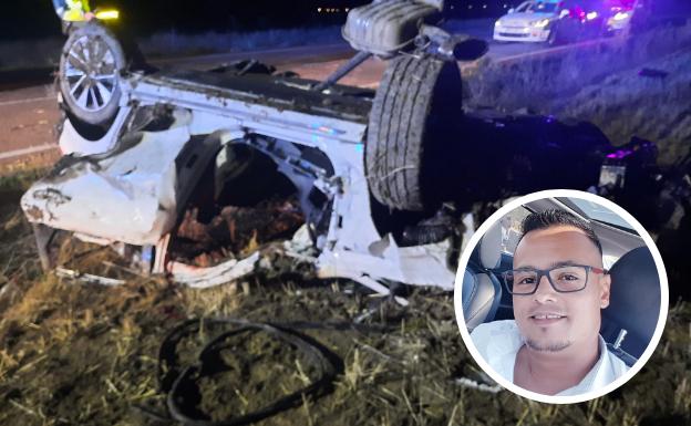 Peñafiel llora la muerte de Carlos Andrés, el taxista fallecido en un accidente en Valbuena