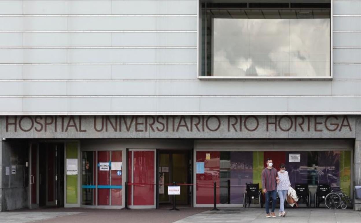 Imagen del exterior del Hospital Universitario Río Hortega de Valladolid. 