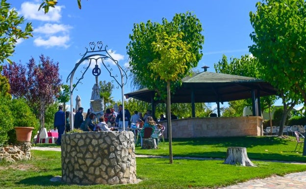 Patios y jardines exteriores para eventos