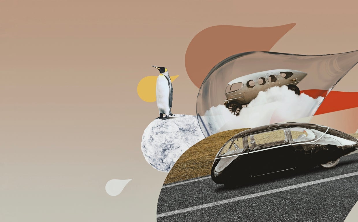 La forma de lágrima es de las más aerodinámicas