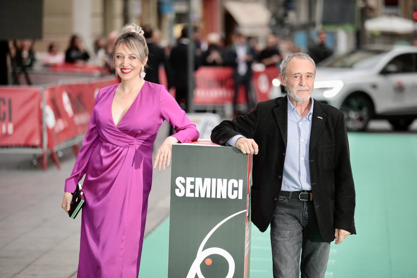 Fotos: Alfombra verde en la clausura de la Seminci 2022 (2/4)