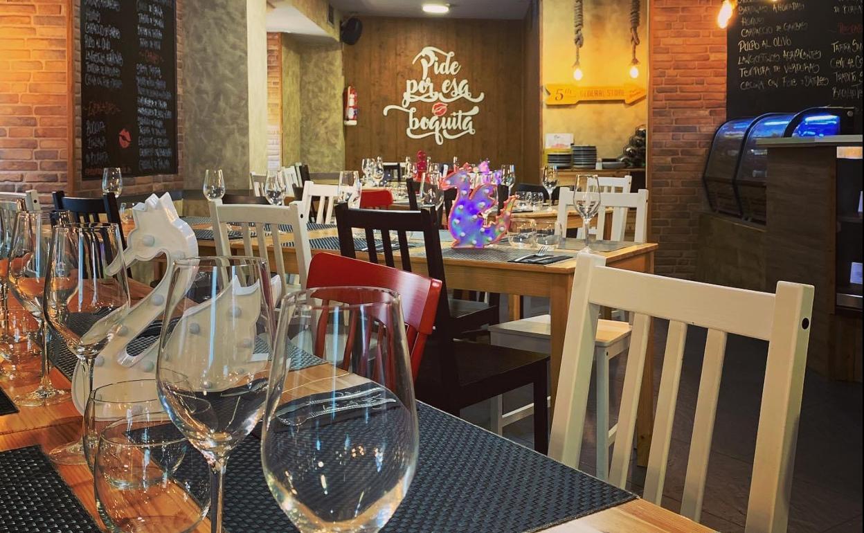 Zona de comedor. 