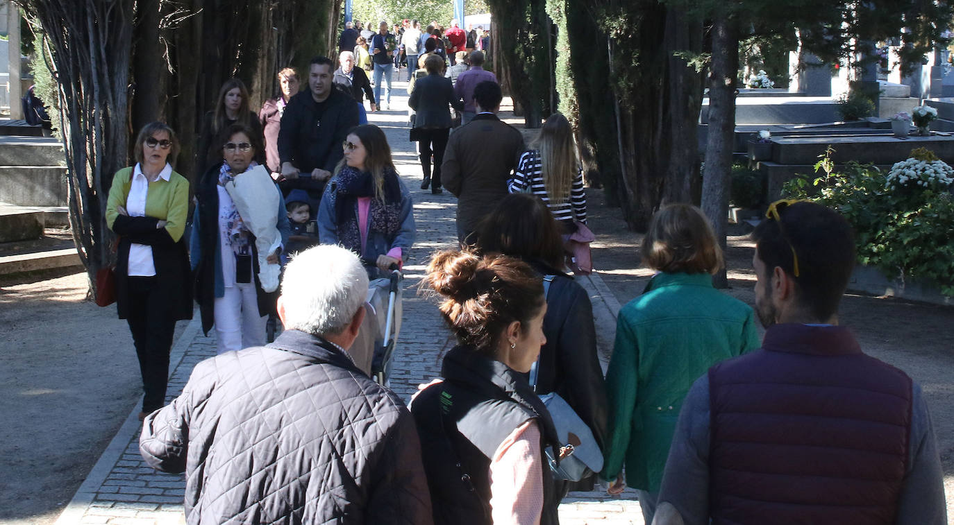 Día de Todos los Santos en Segovia. 