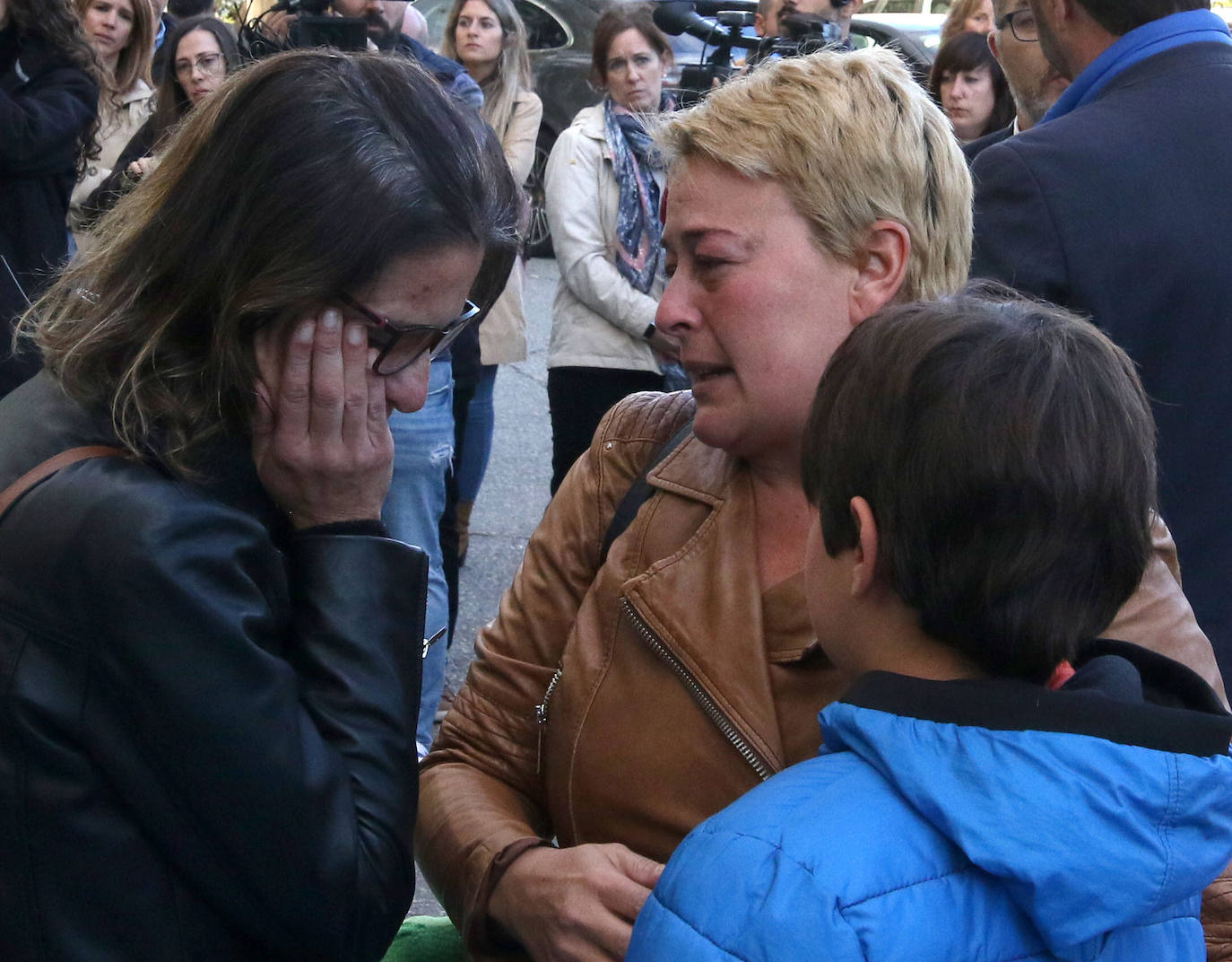 Funeral de Olivia en Torrecaballeros. 