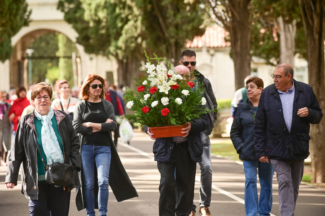 Fotos: El cementerio del Carmen de Valladolid, durante el Día de Todos los Santos