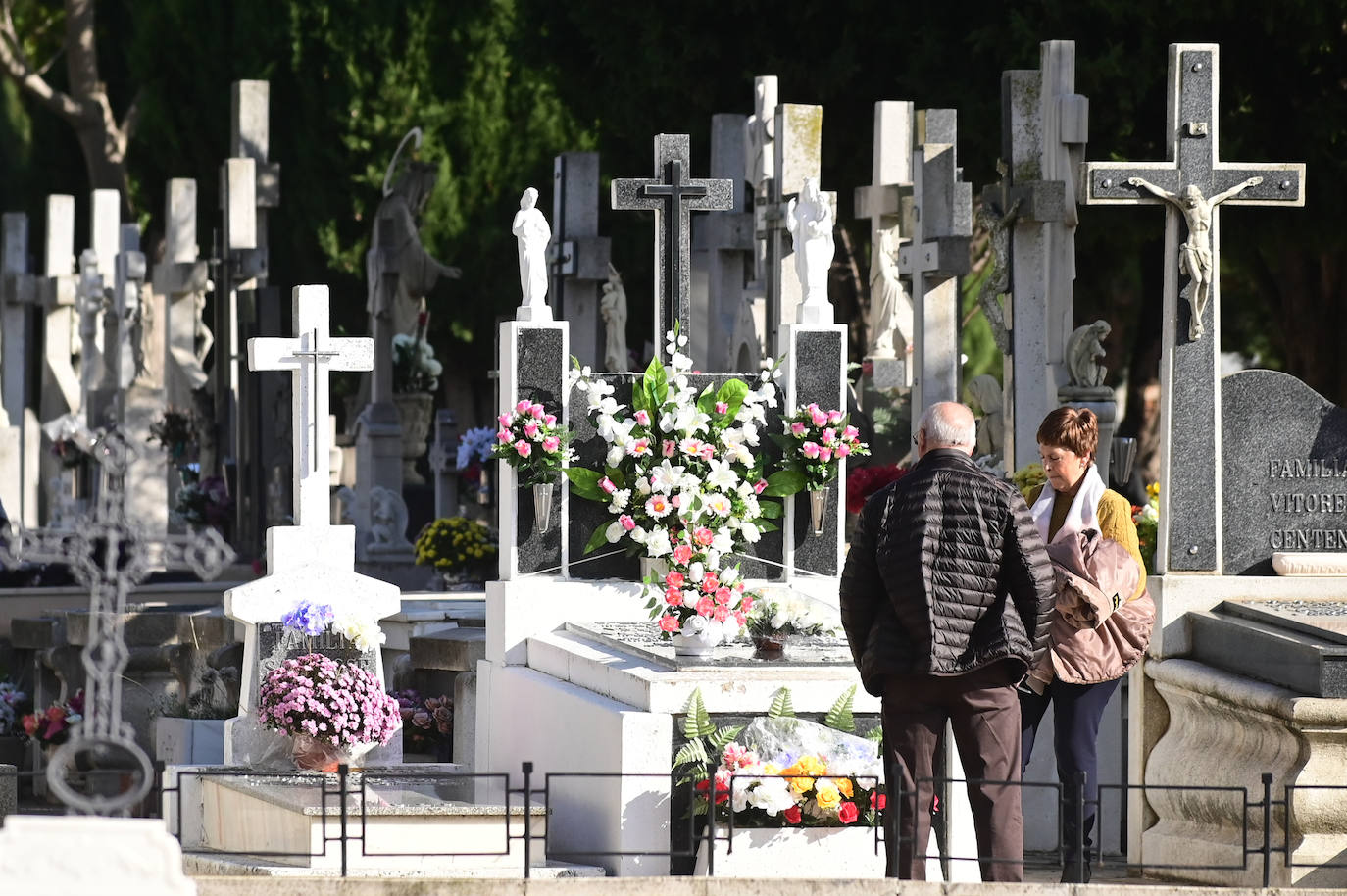 Fotos: El cementerio del Carmen de Valladolid, durante el Día de Todos los Santos