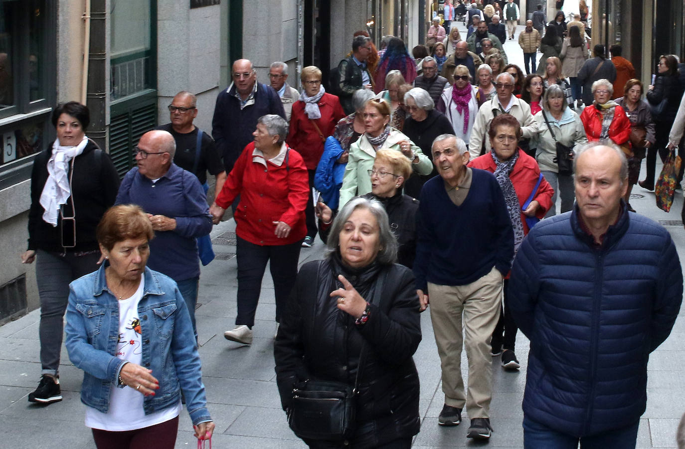 Turistas durante el puente de todos los santos. 