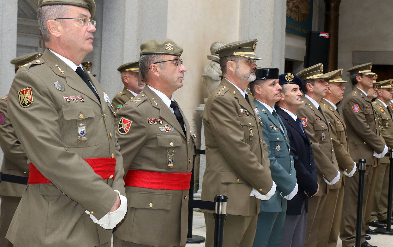 Inicio del curso de la Academia de Artillería de Segovia. 