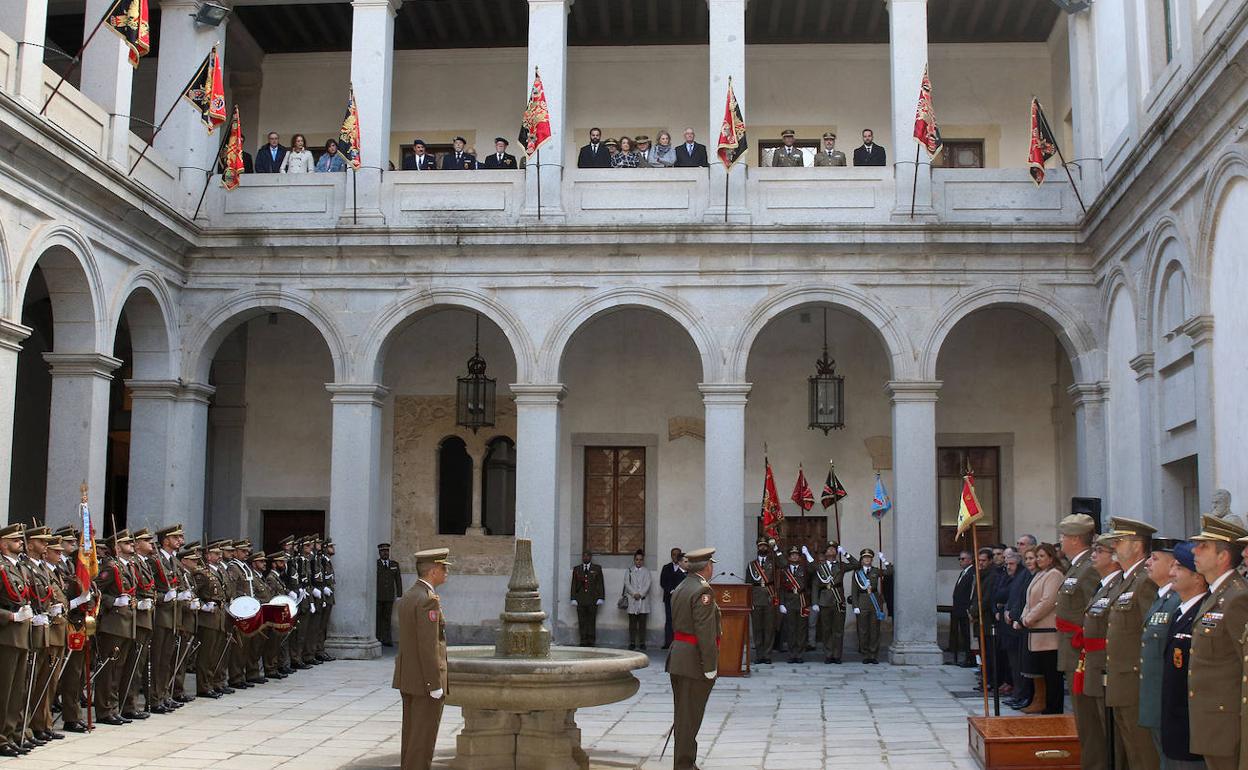 Acto inaugural del curso en el Patio de Armas del Alcázar.