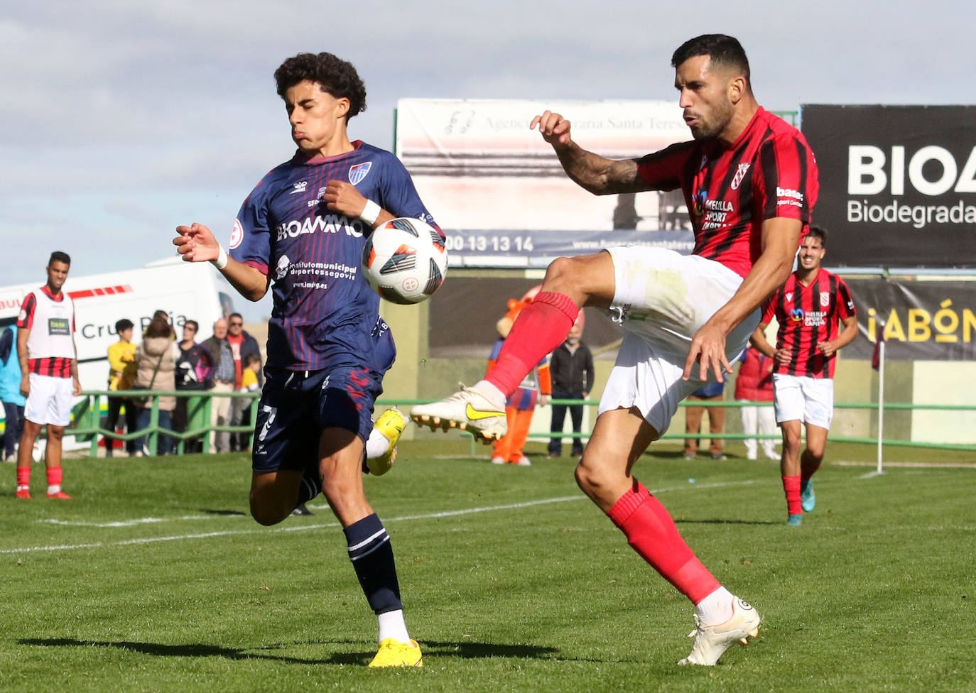 Victoria de la Gimnastica Segoviana ante el Melilla. 