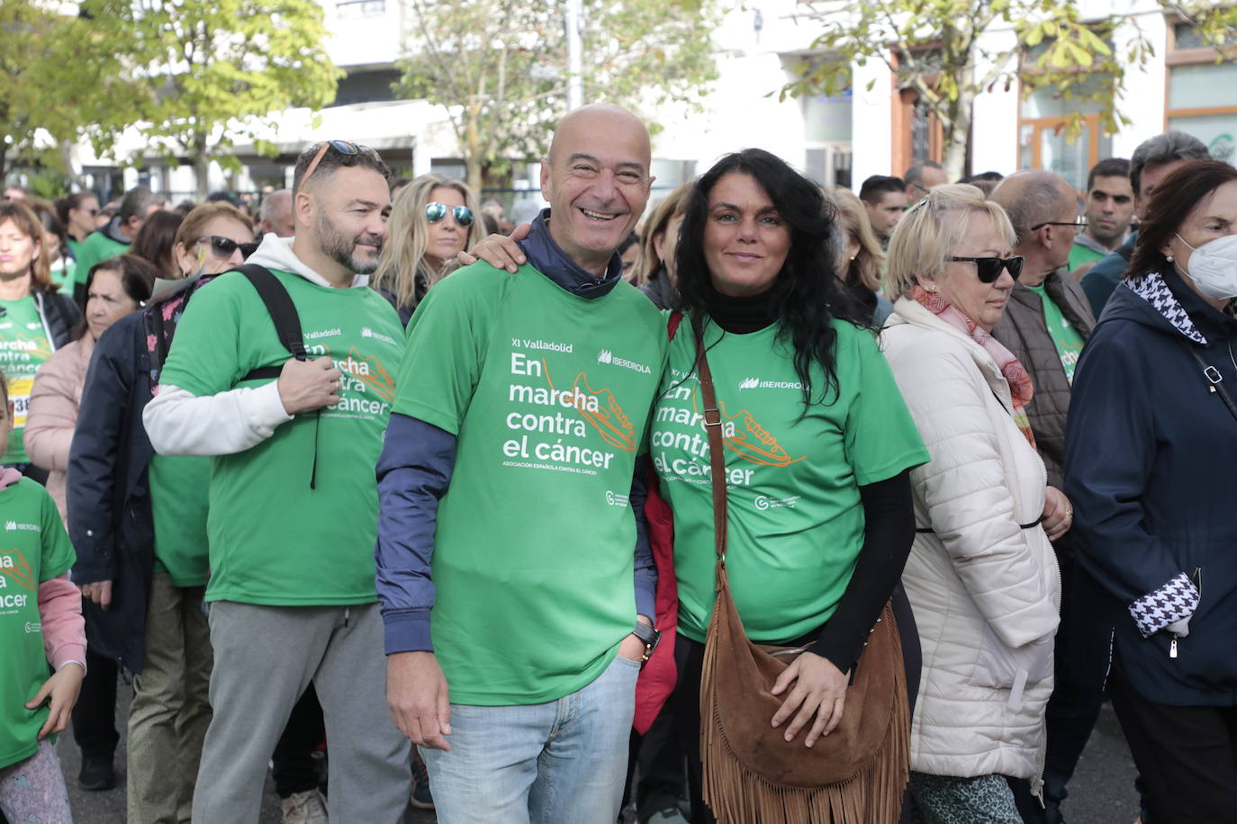 Fotos: La marcha contra el cáncer llena Valladolid de verde