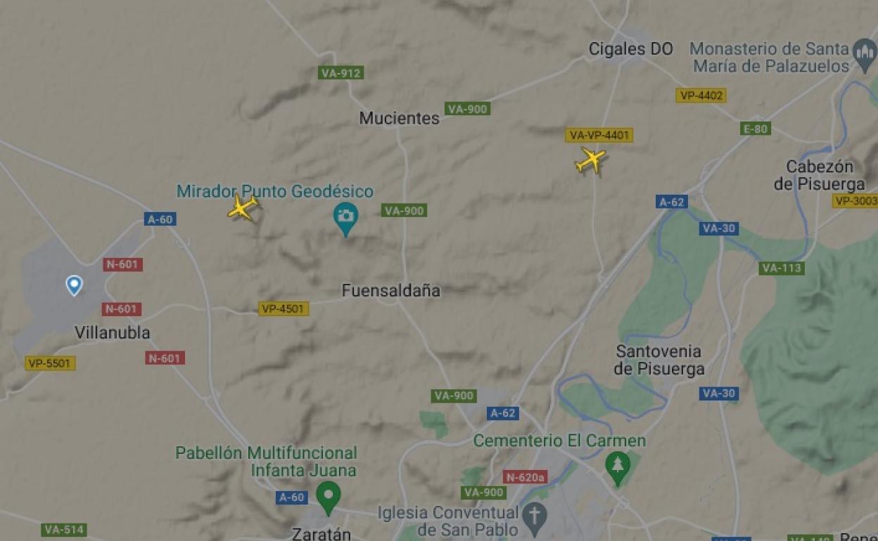 Con una aplicación móvil se puede saber de dónde vienen y a dónde se dirigen los aviones