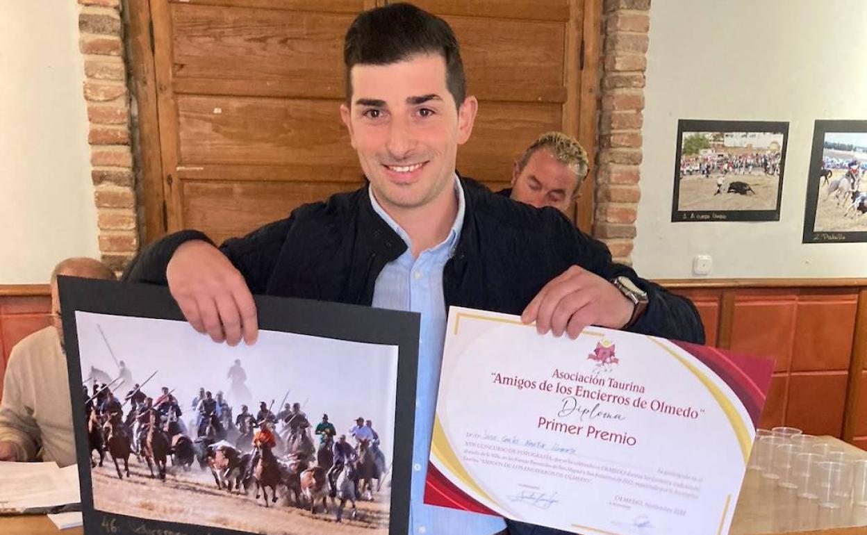José Carlos Martín Llorente gana el concurso fotográfico de Amigos de los Encierros de Olmedo