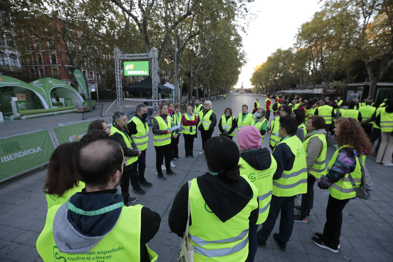 Fotos: La marcha contra el cáncer llena Valladolid de verde