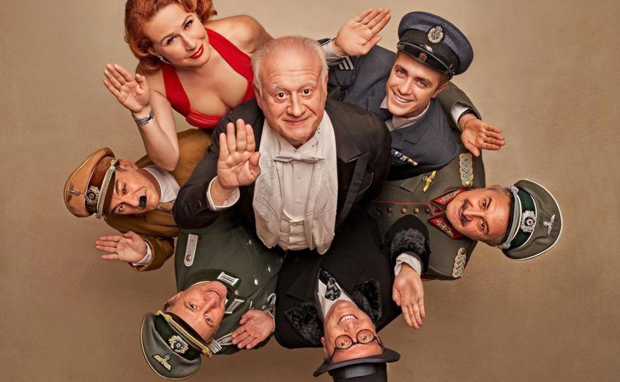 Los protagonsitas de 'Ser o no ser'. 