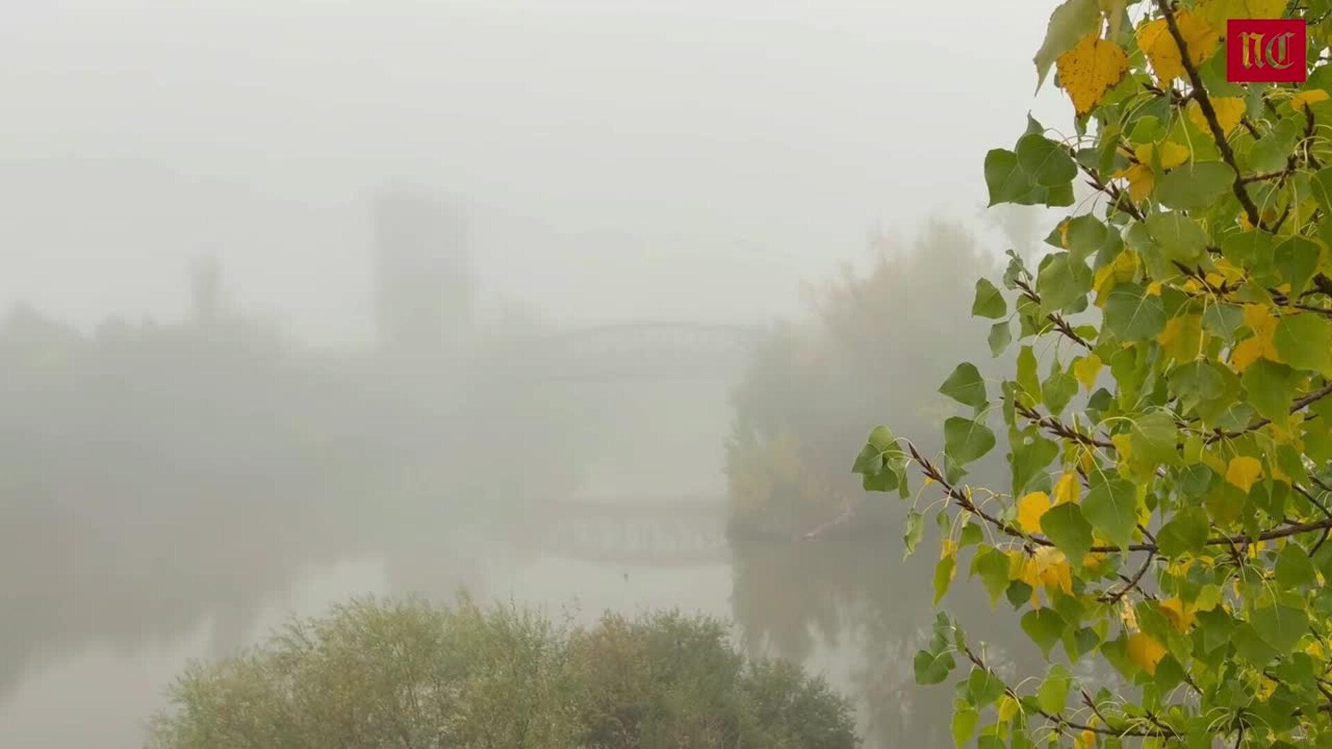 La niebla cubre Valladolid capital y la DGT pide precaución en cuatro carreteras de la provincia