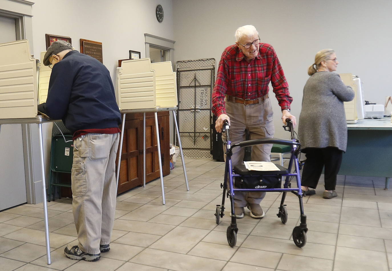 Fotos: La jornada electoral de EE UU, en imágenes