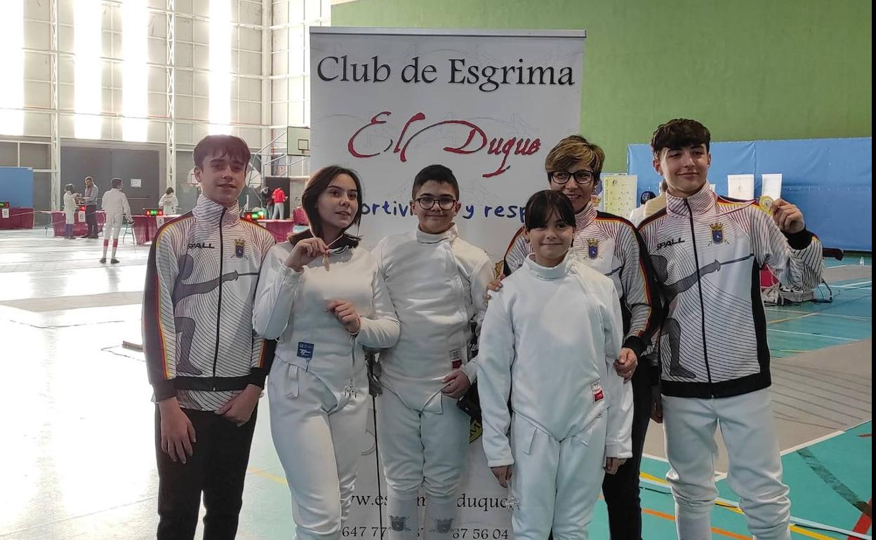 Esgrima: El Duque de Medina suma seis medallas en el regional