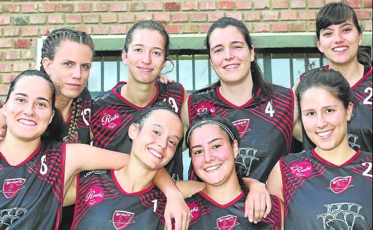 Jugadoras del Cochinillo Segoviano. 