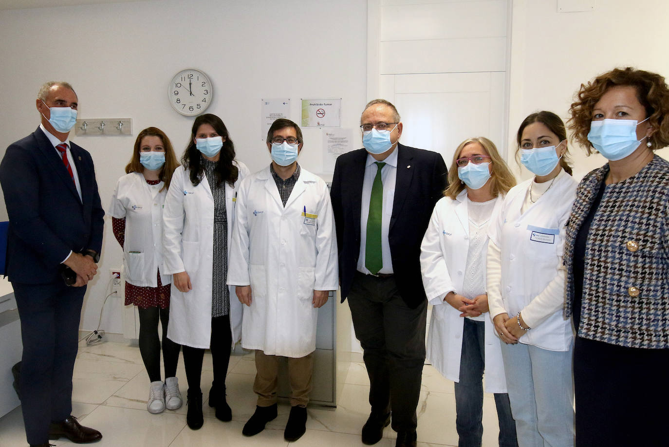 Inauguración del Hospital de dia de salud mental de Segovia. 