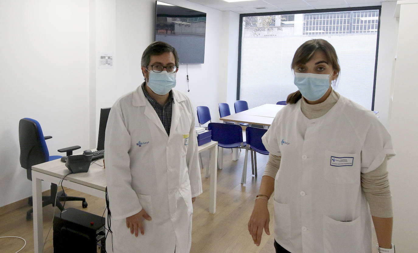 Inauguración del Hospital de dia de salud mental de Segovia. 