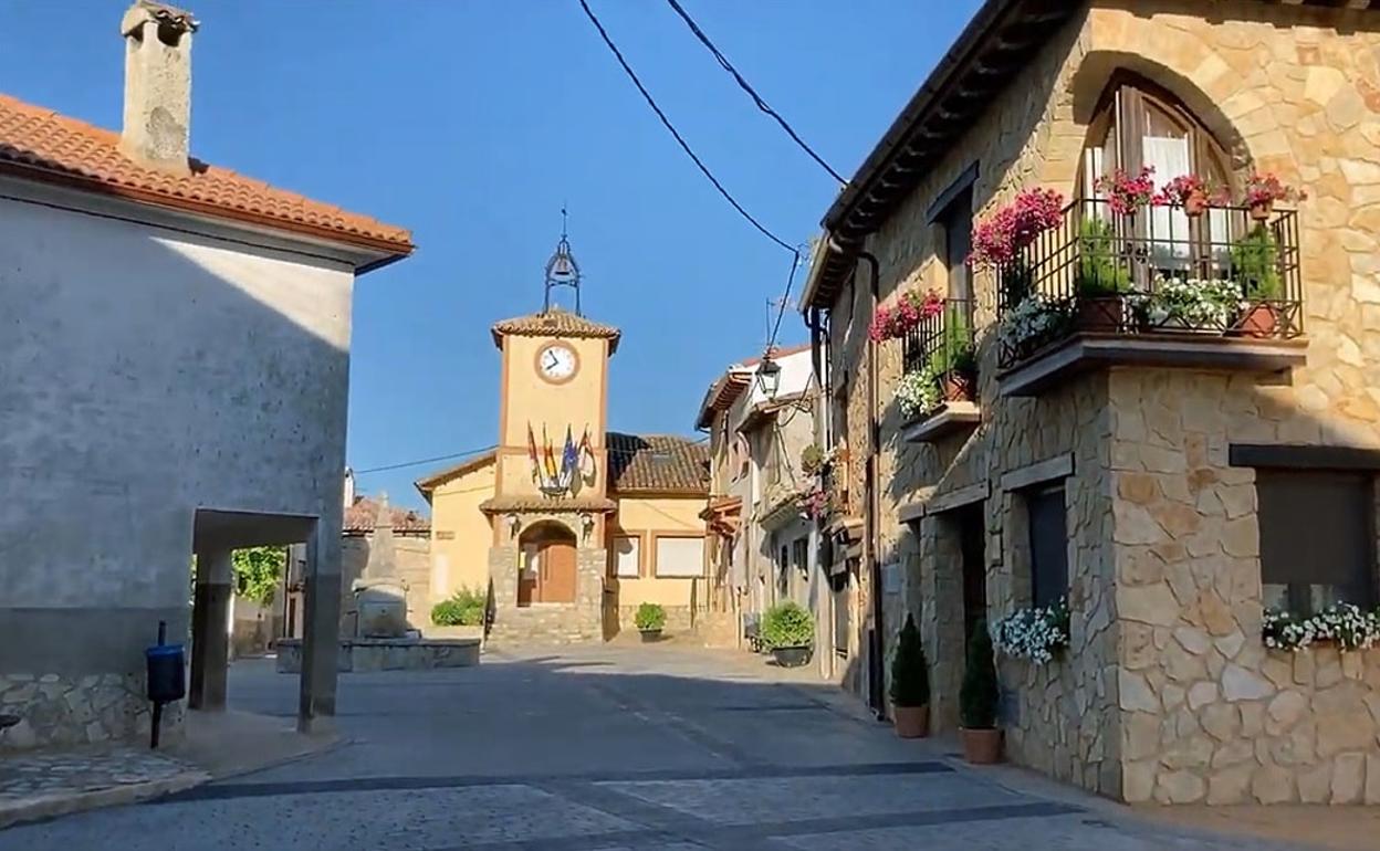 La plaza de Arbancón. 