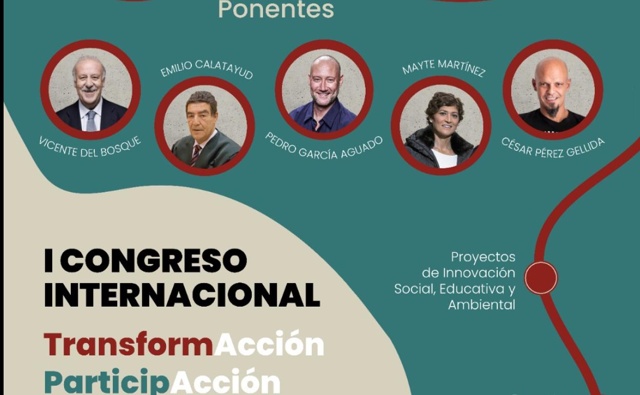 Vicente Del Bosque, Calatayud o Pérez Gellida, en el cartel de las ponencias de apoyo a la docencia