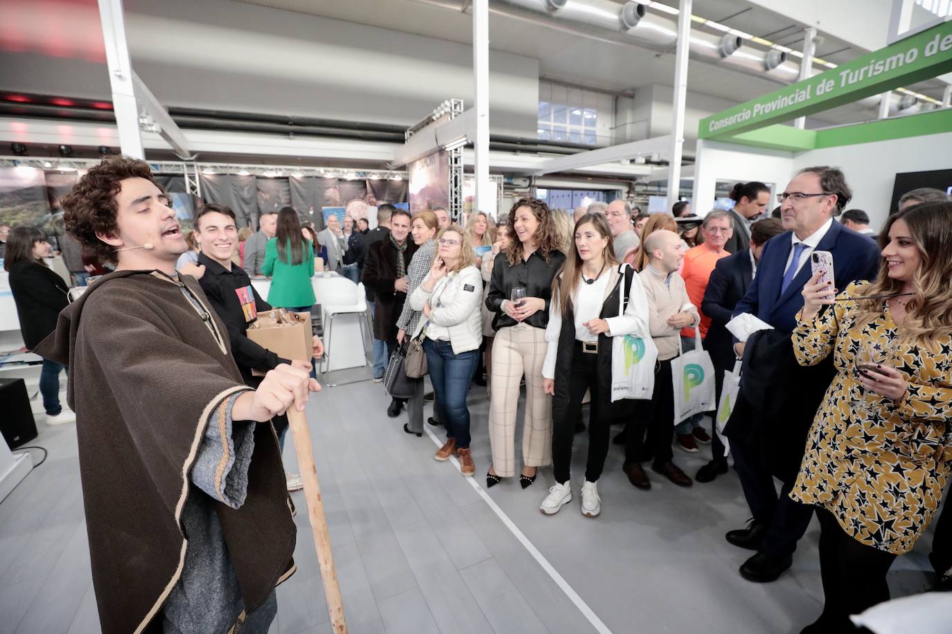 Inauguración del stand de Palencia en la Feria Internacional de Turismo de Interior.