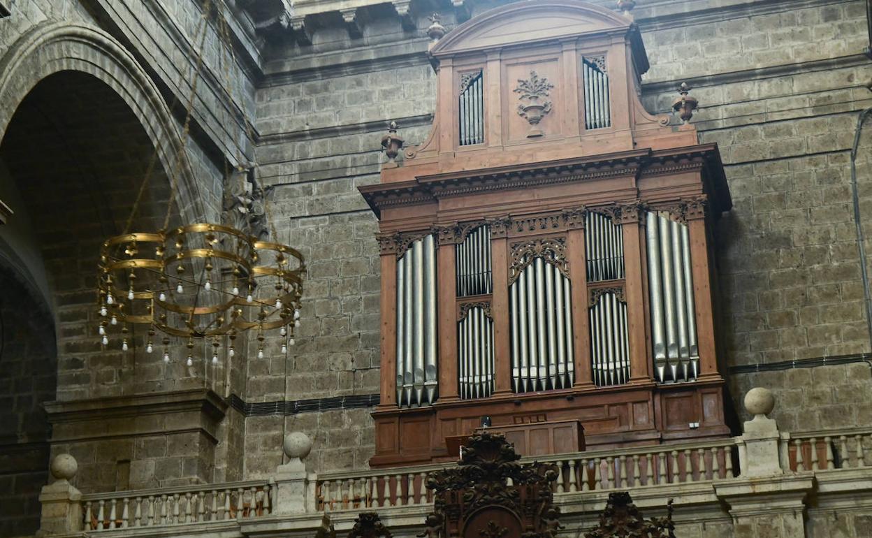 Órgano de la catedral de Valladolid. 