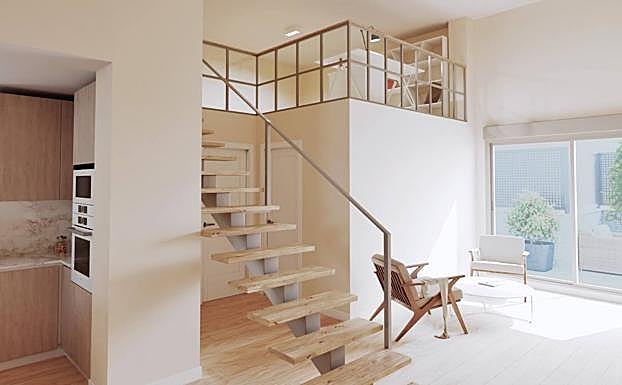 Imagen principal - Recreaciones de la reforma del local de Colmenares.