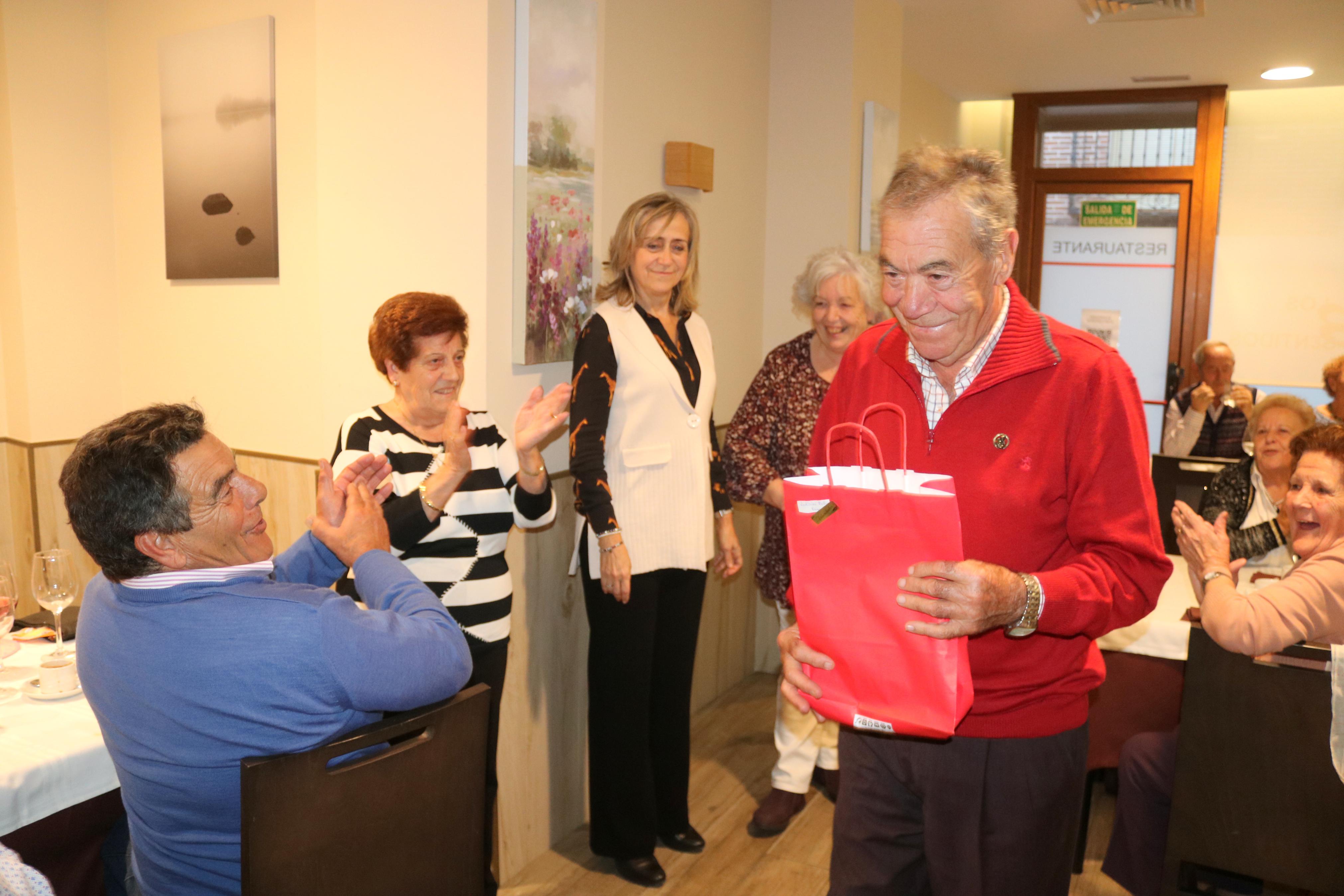 Los jubilados de Baltanás celebraron con todos los honores 'San Millanejo'