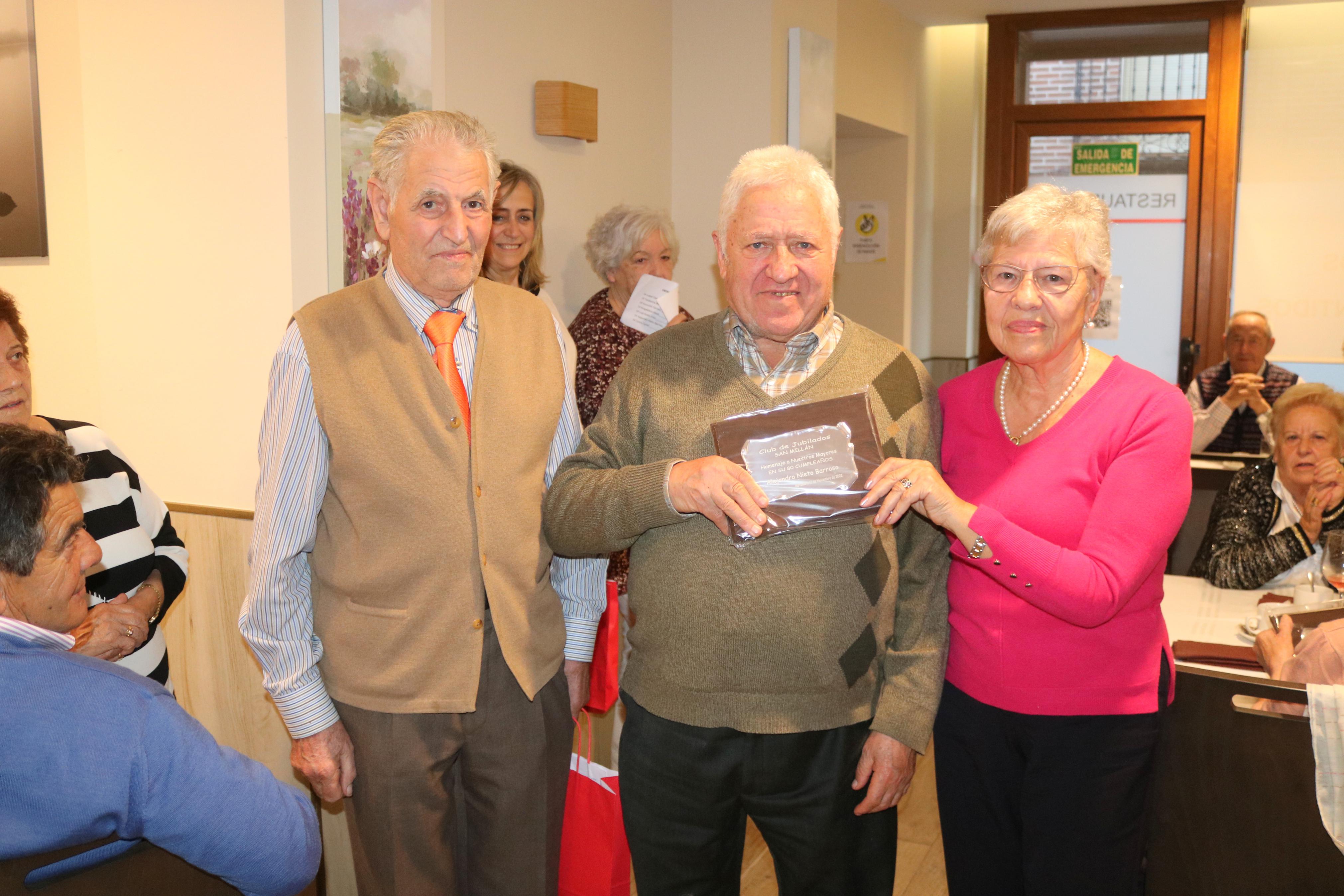 Los jubilados de Baltanás celebraron con todos los honores 'San Millanejo'