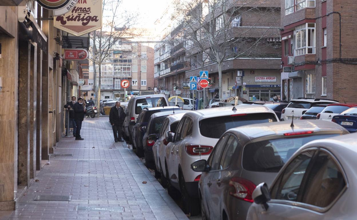 Calle Gallo, en el barrio de Pajarillos.