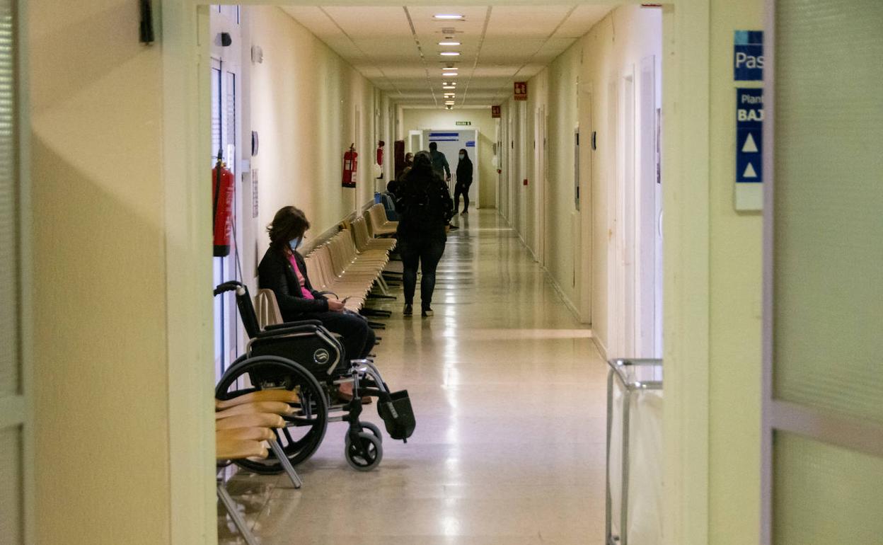 Interior del Hospital Río Carrión. 