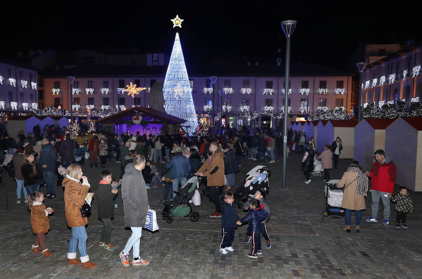 Fotos: Palencia se ilumina de Navidad