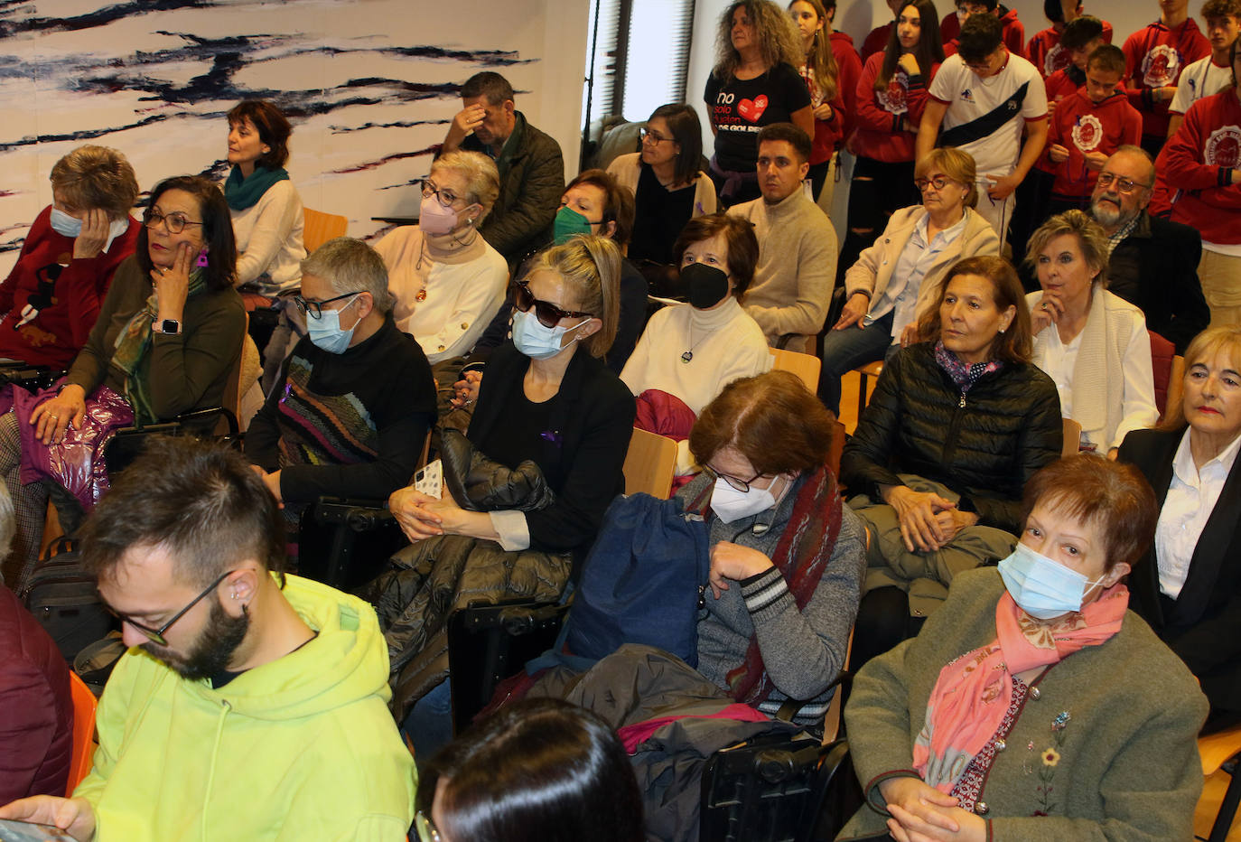 Actos del Día contra la violencia machista en el Ayuntamiento y la Diputación de Segovia. 